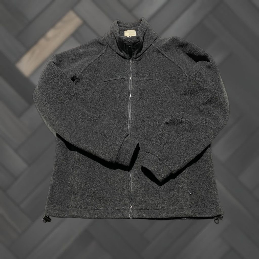Vintage Columbia Jacket Full Zip Fleece Gray Regular Women’s S Interchange Pockets Outdoor Activewear Traveling University Theme Winter Fall Spring Size S / US 4 / IT 40 - 1 Thumbnail