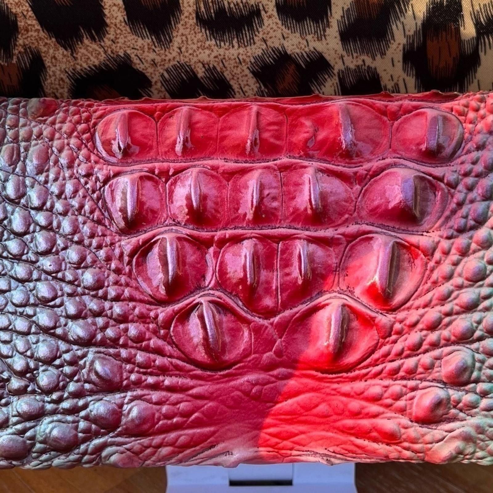 BRAHMIN Brahmin Duxbury Satchel Lakeridge Ombre Melbourne And Wallet Size ONE SIZE - 4 Thumbnail