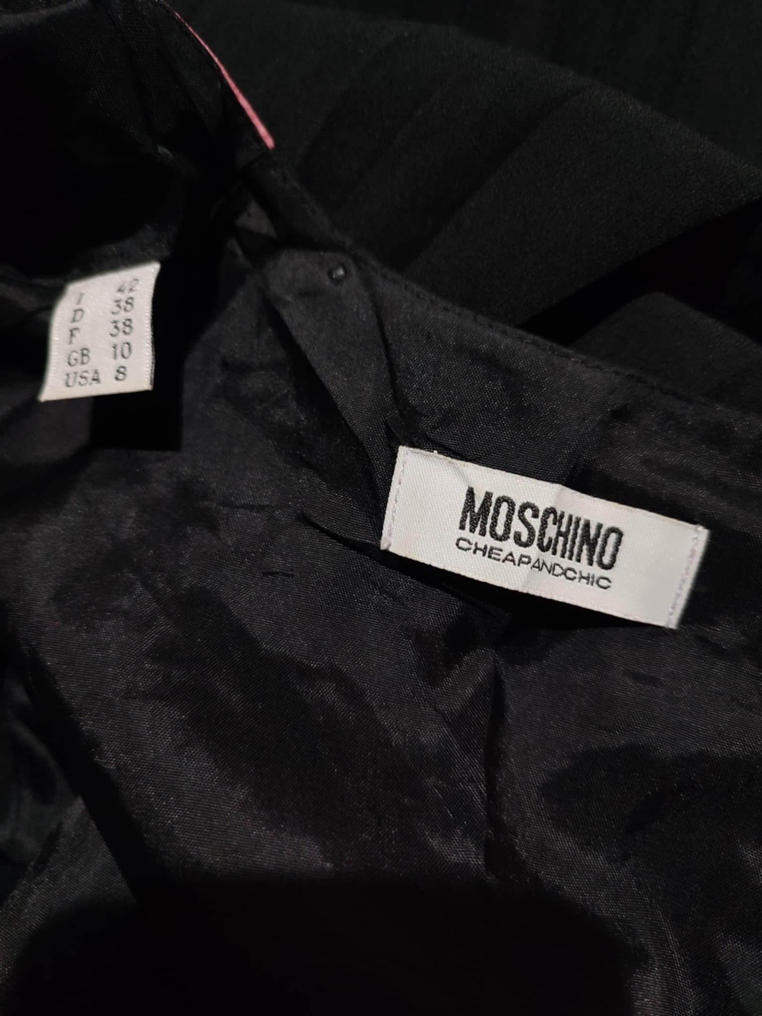 Moschino Vintage Y2K 2000s Moschino Dress Size M / US 6-8 / IT 42-44 - 5 Thumbnail