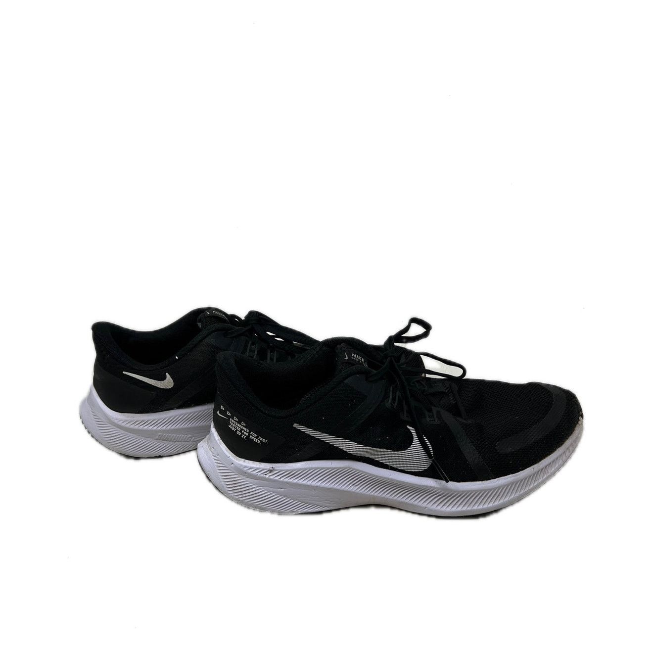Nike Nike Quest 4 Black White Running Shoes Mens 11 Size US 11 / EU 44 - 3 Thumbnail