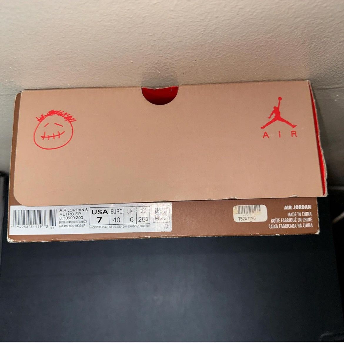 Jordan Brand × Travis Scott Travis Scott x Air Jordan 6 Retro 'British Khaki' Size US 7 / EU 40 - 6 Thumbnail