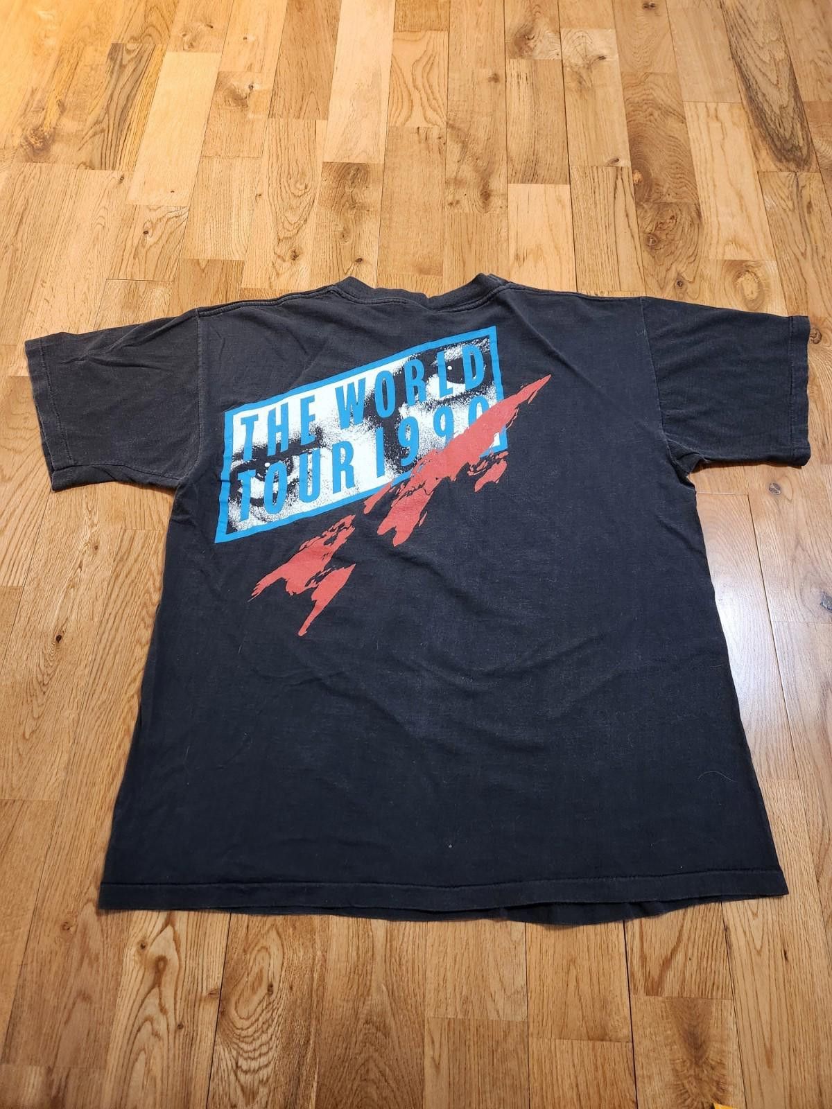 Brockum Vintage 90s David Bowie Sound Vision Tour Black Brockum L Size US L / EU 52-54 / 3 - 5 Thumbnail