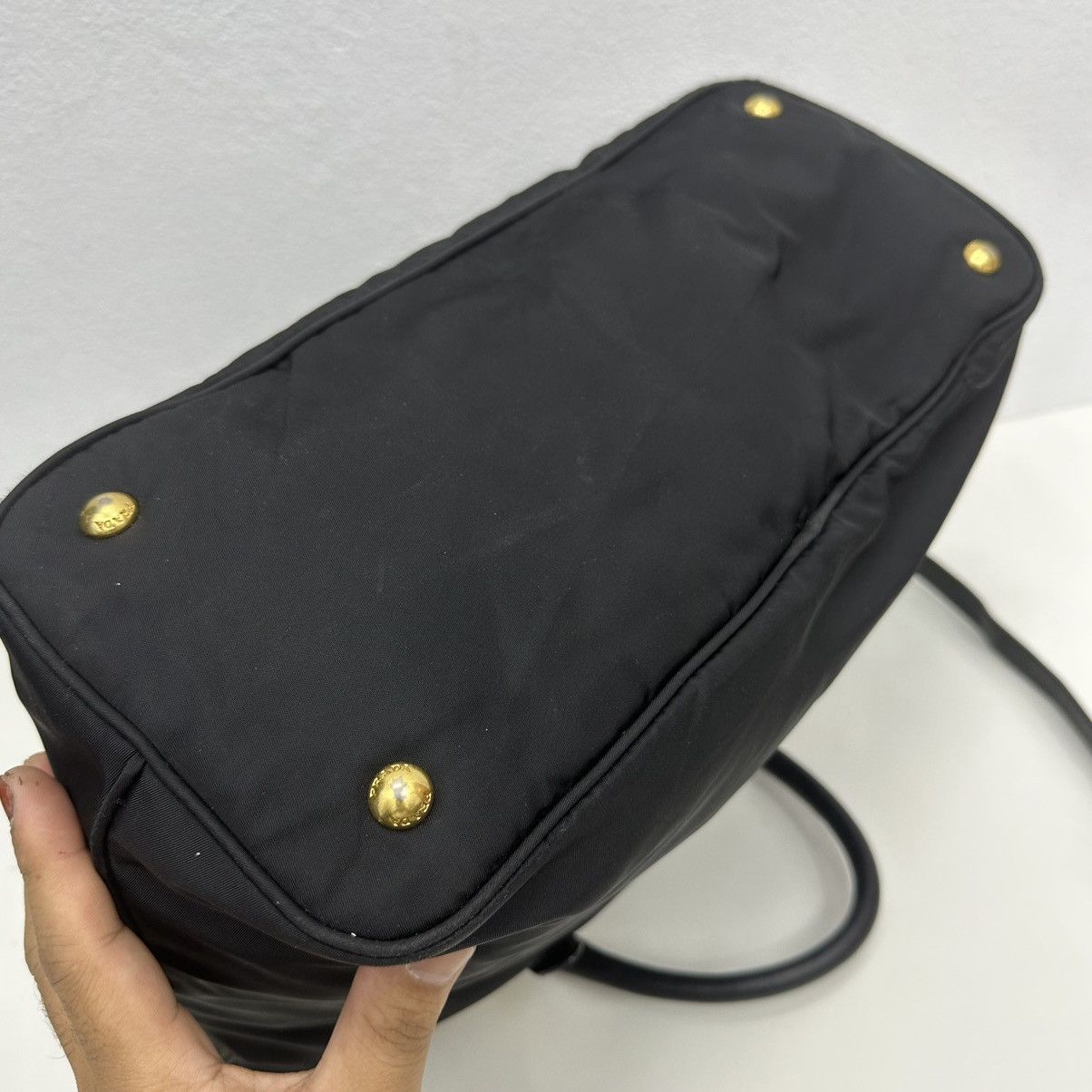 Prada ‼️LASTDROP‼️ AUTHENTIC PRADA TESSUTO CALF TOTE WITH LONG STRAP Size ONE SIZE - 9 Thumbnail