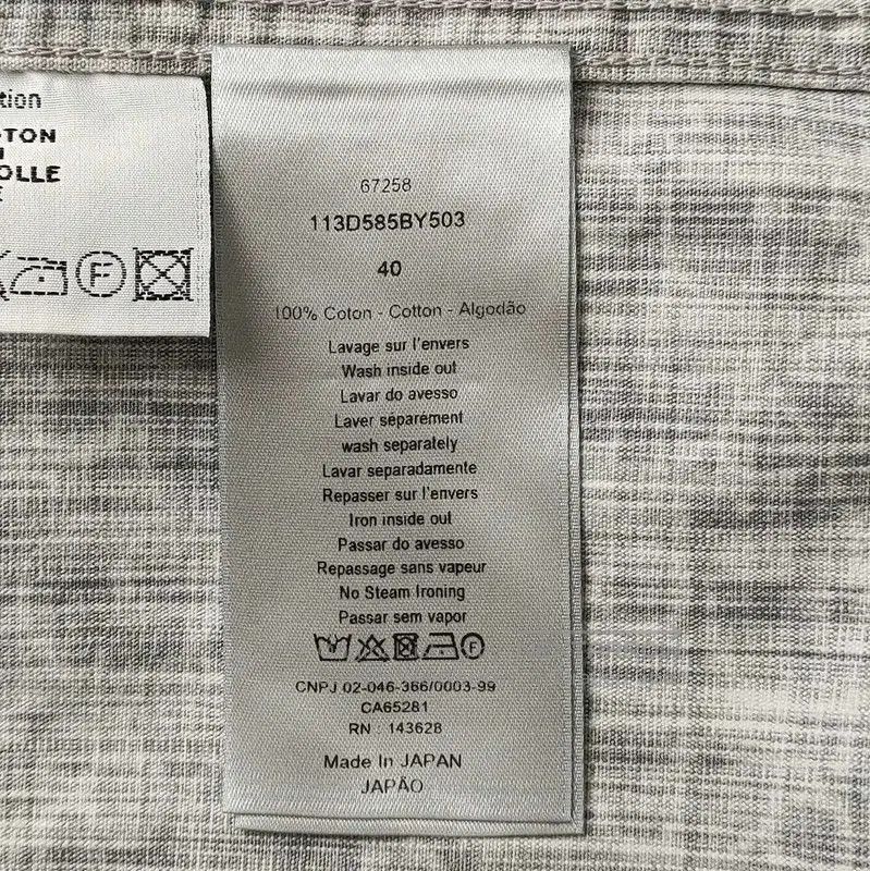 Dior Dior Gray Polyester Women's Shirt . Size L / US 10 / IT 46 - 6 Thumbnail
