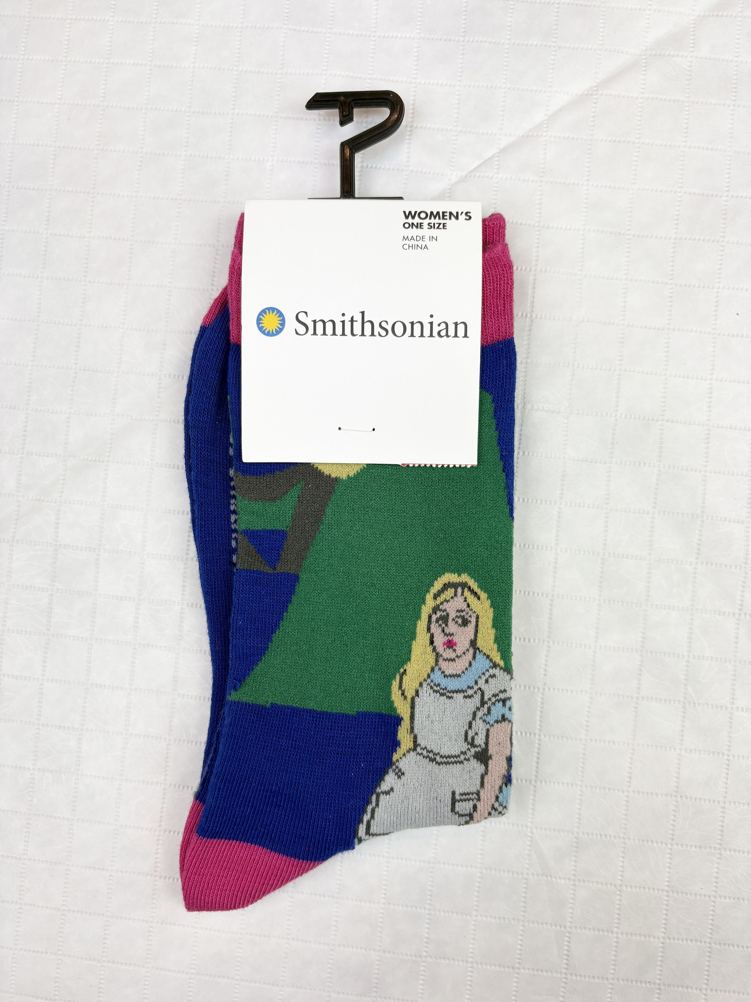 Other Smithsonian Alice in Wonderland Women Socks Size ONE SIZE - 5 Thumbnail