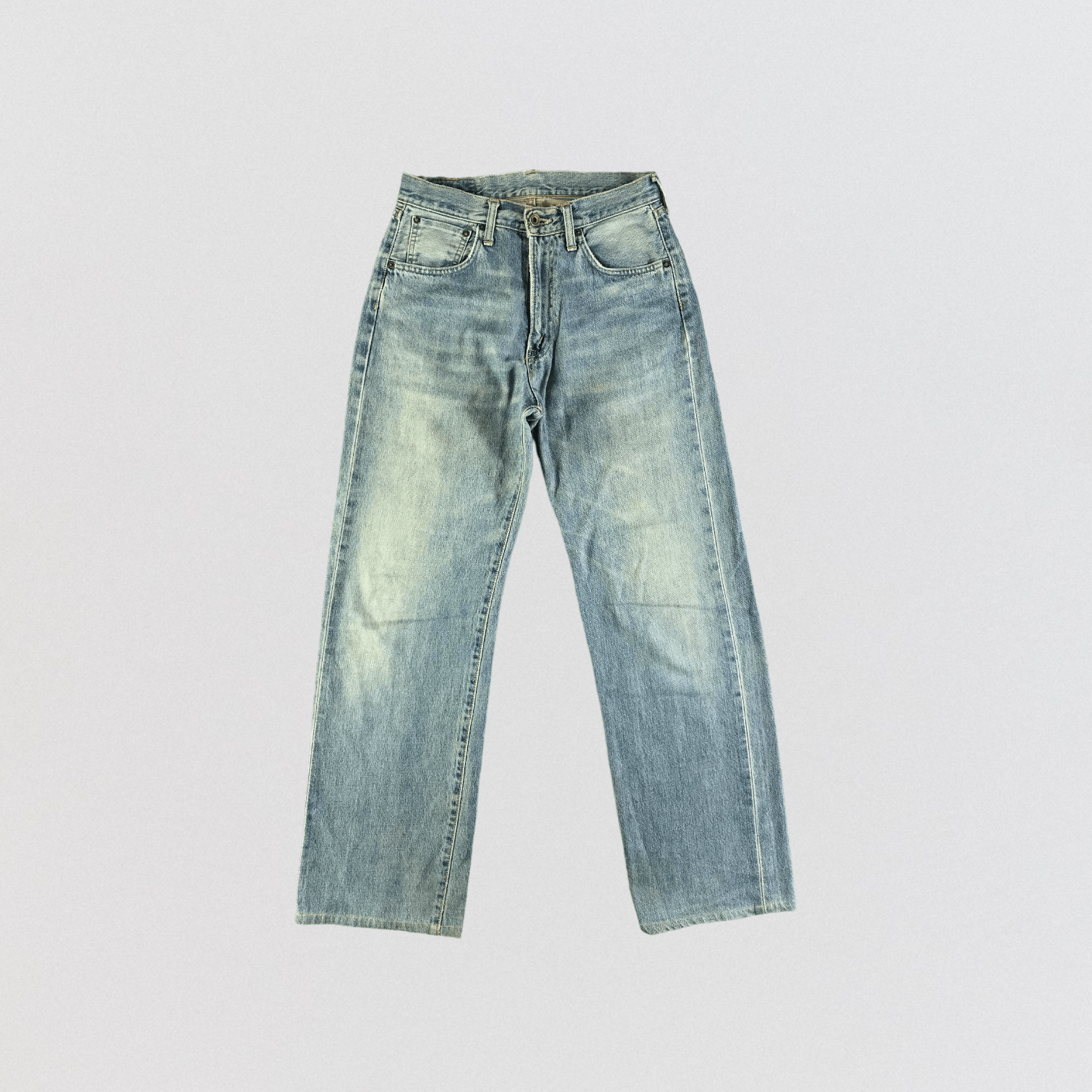 Edwin Vintage 90s Light Wash Edwin 505 Selvedge Jeans-JM3599 Size US 30 / EU 46 - 1 Thumbnail