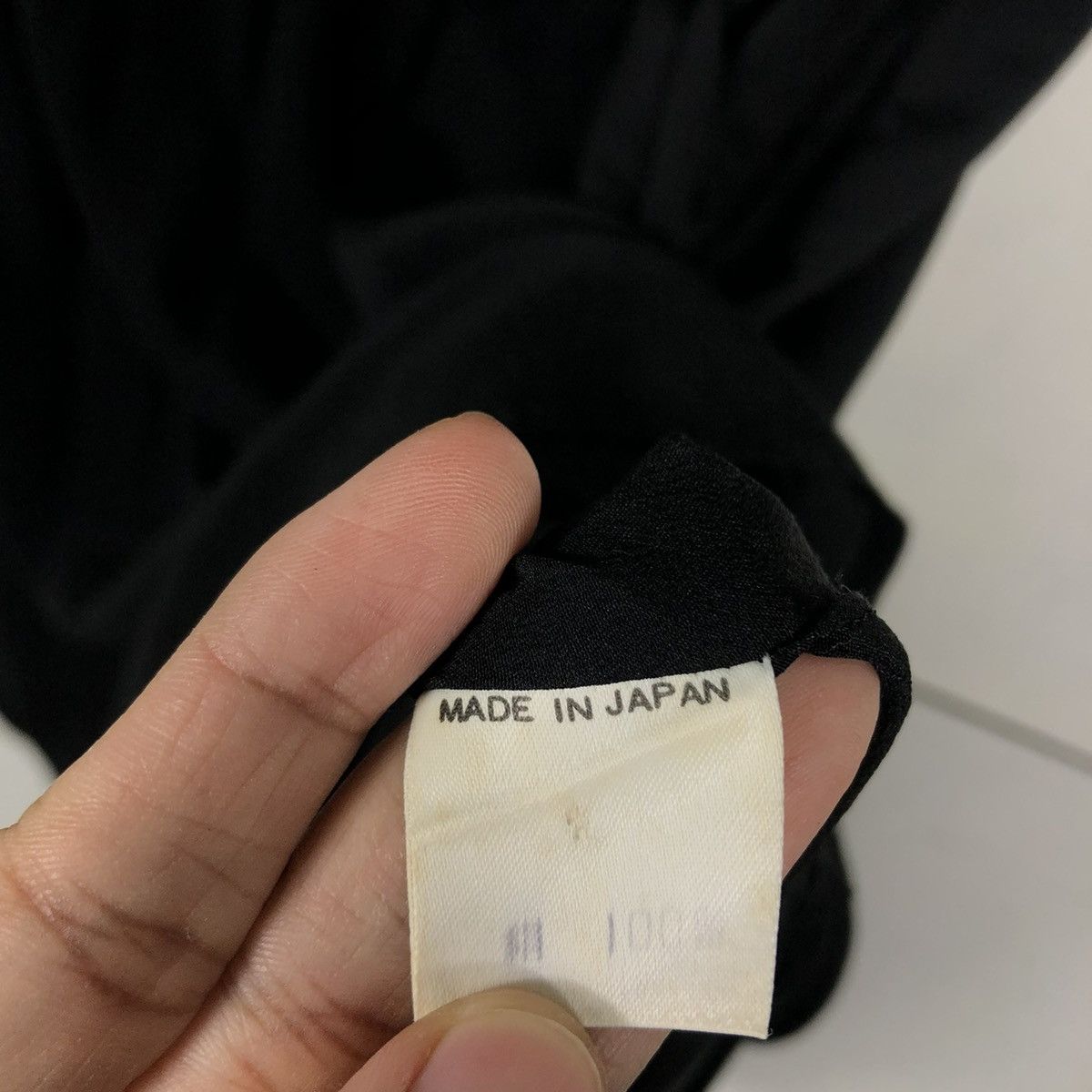 Yohji Yamamoto 🔥Rich Black - Y’s Yohji Yamamoto Blouse Oversized Size M / US 6-8 / IT 42-44 - 12 Thumbnail