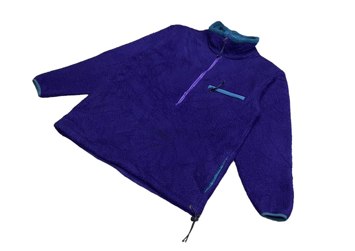 L.L. Bean Vtg LL Bean’s Halfzip Sherpa Fleece Jacket (M) Size M / US 6-8 / IT 42-44 - 6 Thumbnail