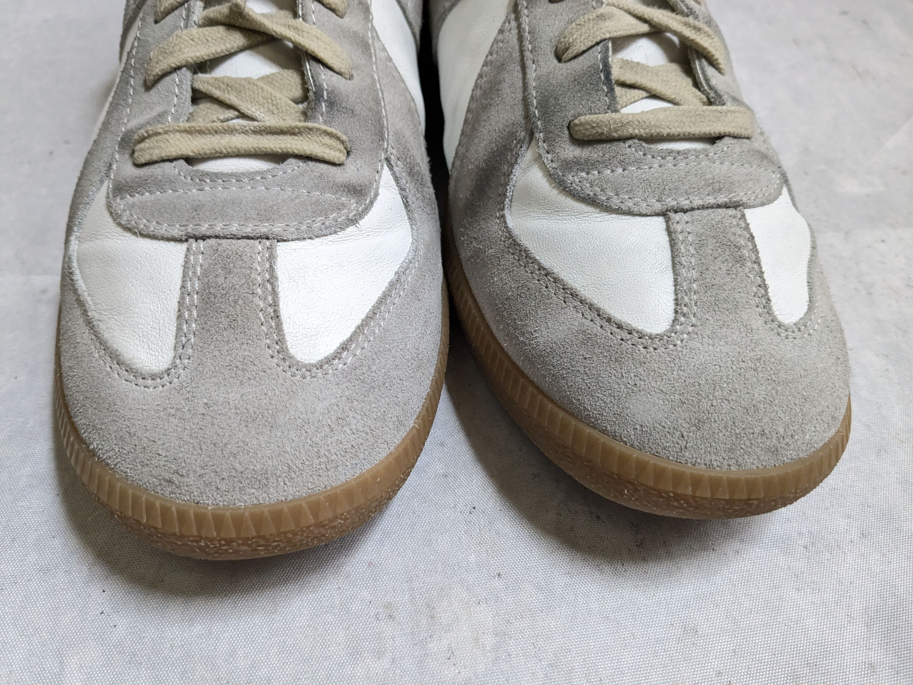 Maison Margiela Maison Margiela Replica Sneakers gat white gray 10.5 43.5 Size US 10.5 / EU 43-44 - 3 Thumbnail