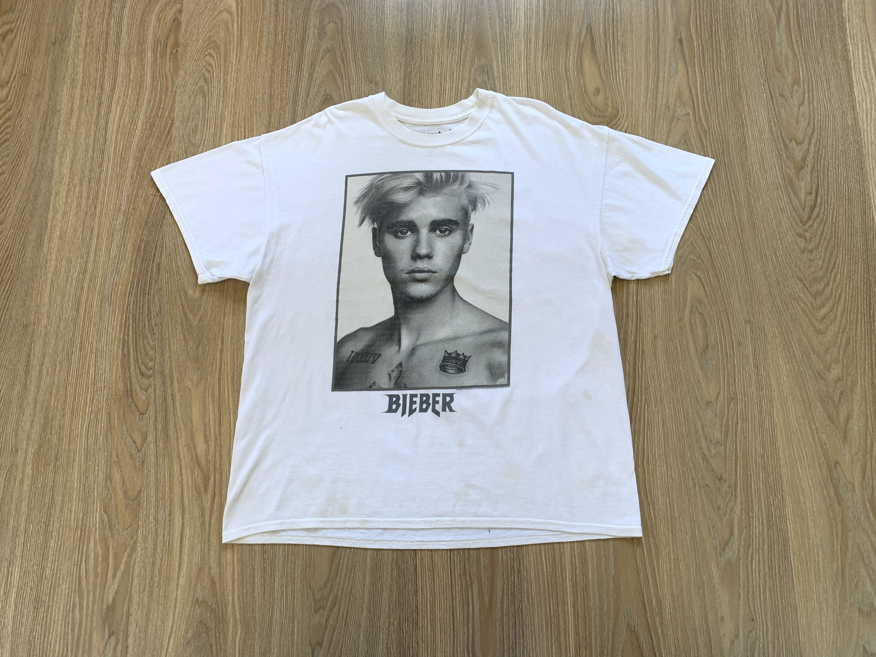Justin Bieber Sorry Graphic Concert Tour T Shirt 2018