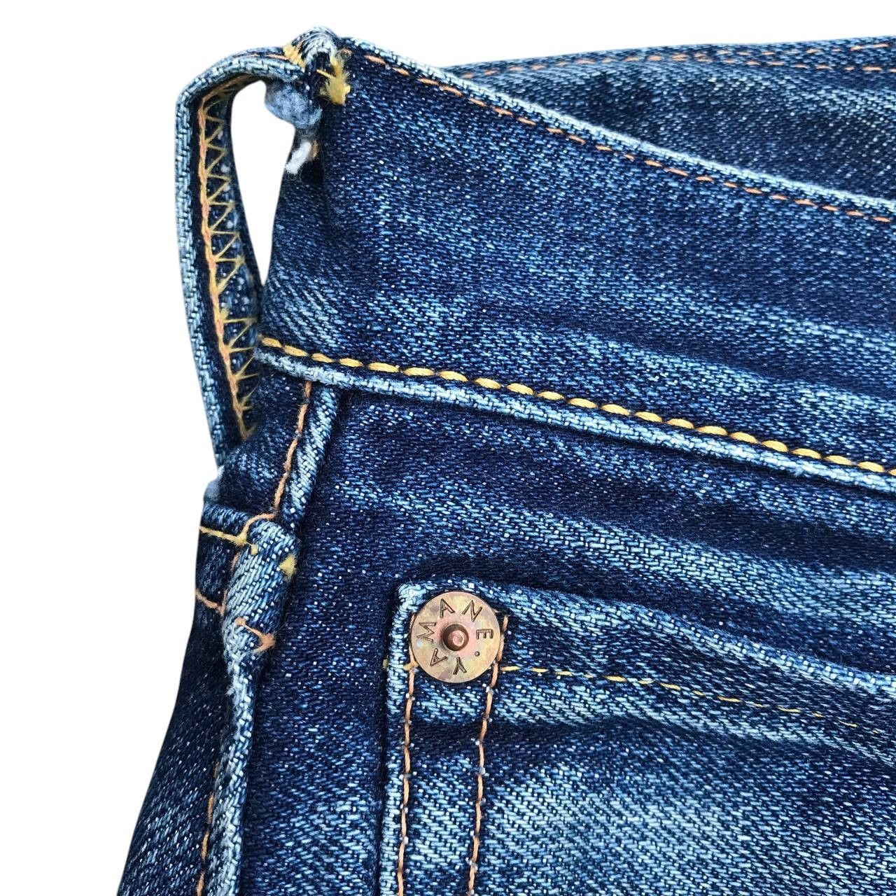 Evisu Vintage Evisu Big Daicock Redline Distressed jean W31x33 Size US 31 - 8 Thumbnail