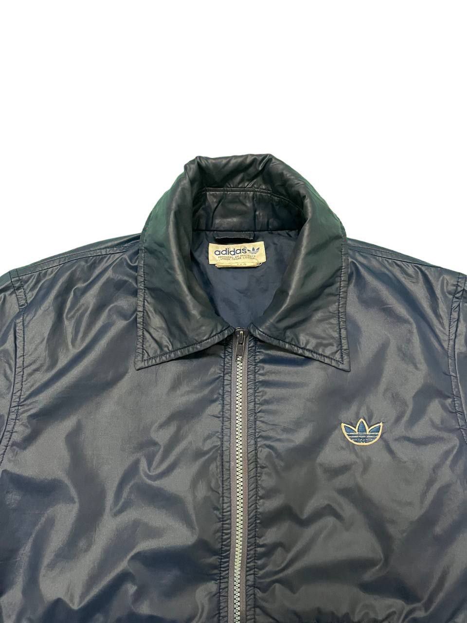 Adidas × Vintage Vintage 80 Adidas Embroidery Flowe Emblem Bomber Style Size US S / EU 44-46 / 1 - 5 Thumbnail