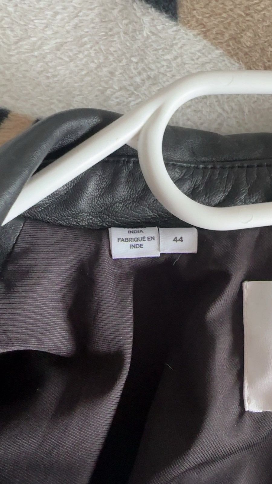 Selected Homme leather jacket Size M / US 6-8 / IT 42-44 - 5 Thumbnail