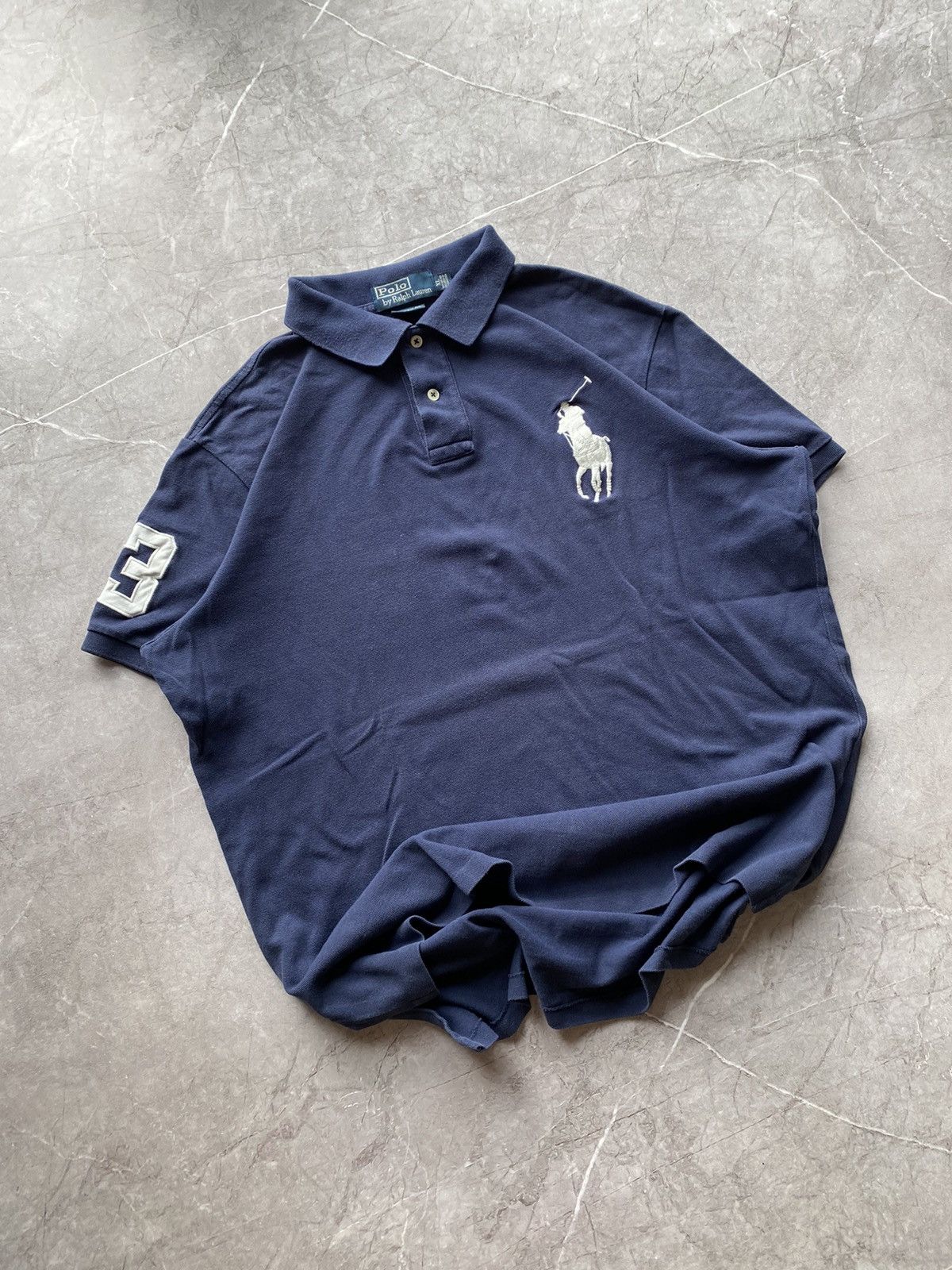 Polo Ralph Lauren Vintage 90s Polo Ralph Lauren Big Pony #3 Polo Chief Keef Size US XL / EU 56 / 4 - 1 Thumbnail