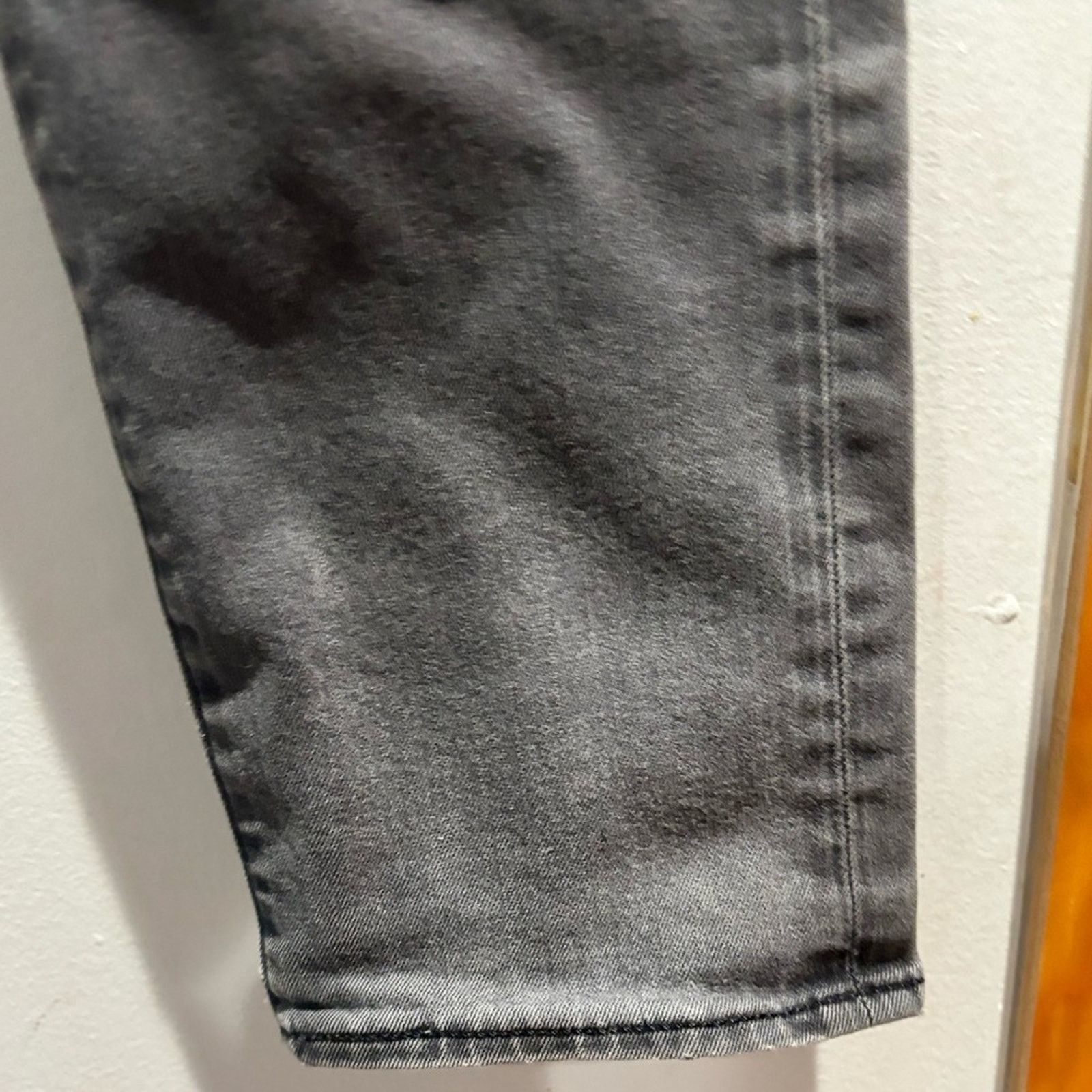 Levi's LEVI'S 522 Straight Jeans in Vintage Grey Wash Sz 33L 34W Size US 34 / EU 50 - 5 Thumbnail