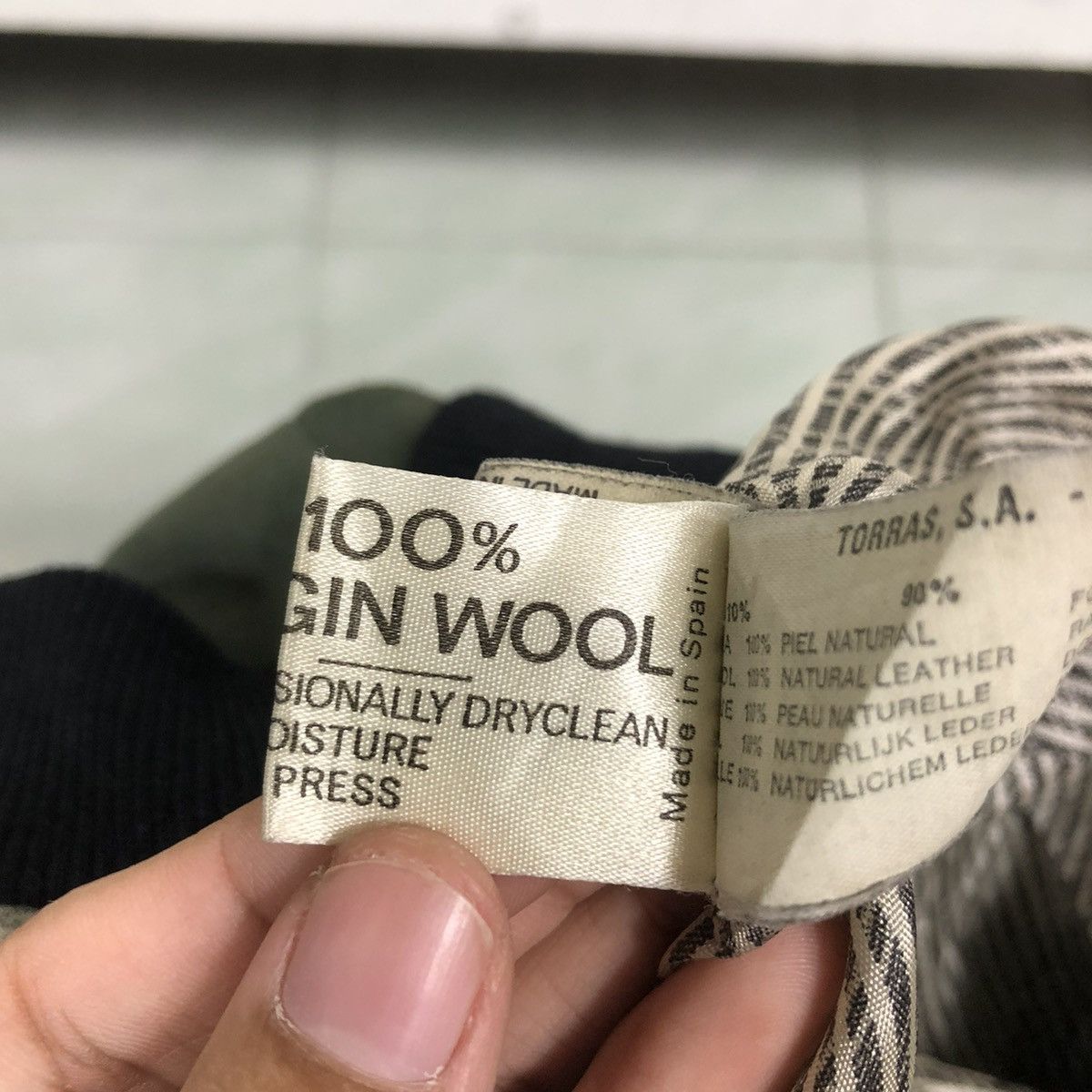 Japanese Brand 🔥VINTAGE LEATHER CARDIGAN JACKET TORRAS SPAIN ISSEY MIYAKE Size US M / EU 48-50 / 2 - 25 Thumbnail