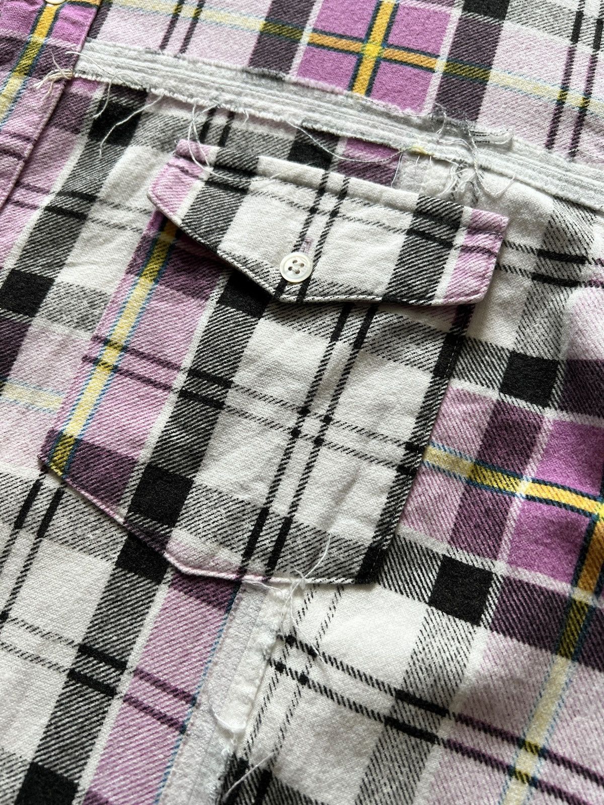 Fragment Design × Undercover SS04 Undercover x Fragment Design Reconstruct Flannel Shirt Size US L / EU 52-54 / 3 - 11 Thumbnail