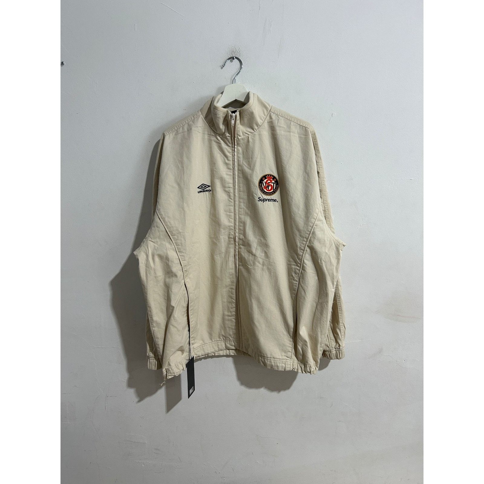 Supreme SUPREME UMBRO ZIP UP SWEATER SS25 UMBRO KNIT SOCCER JACKET