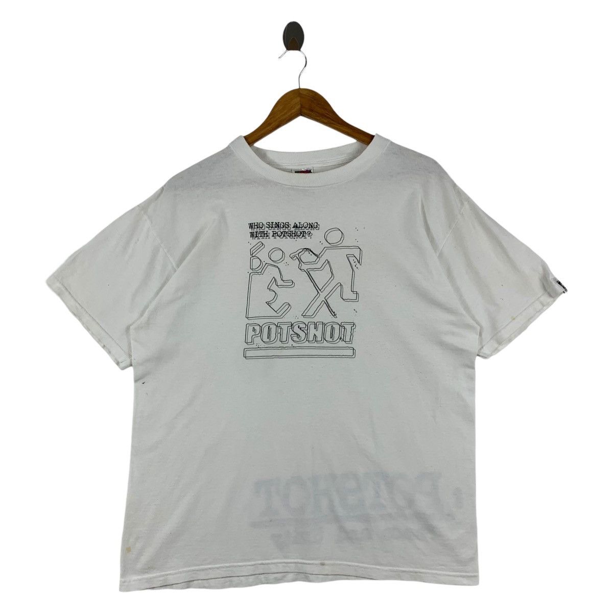 Band Tees × Japanese Brand Vintage POTSHOT japanese band tees Size US L / EU 52-54 / 3 - 1 Thumbnail