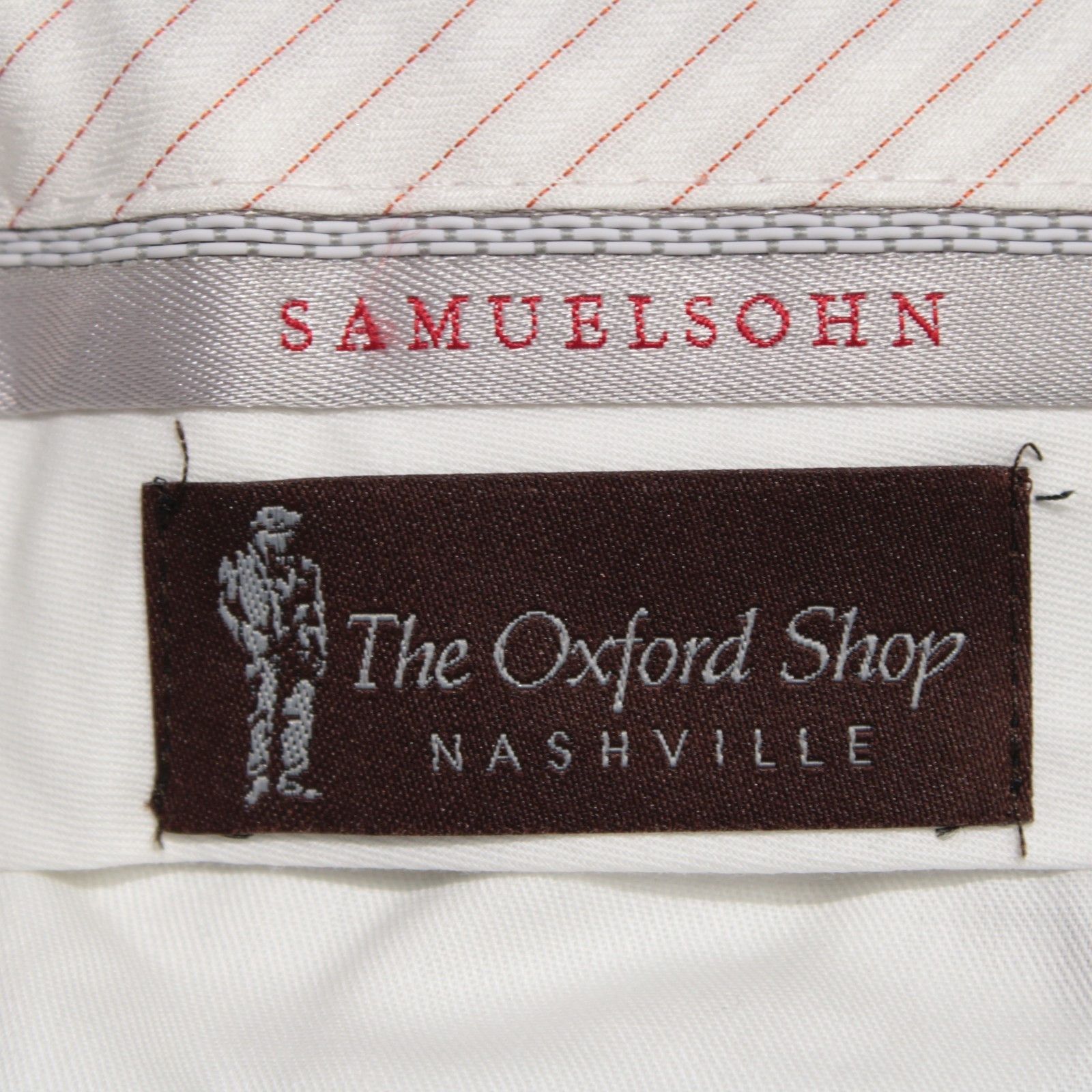 Samuelsohn Samuelsohn New with tags Dress Pants Size 35 US In Brown Size US 35 - 7 Thumbnail