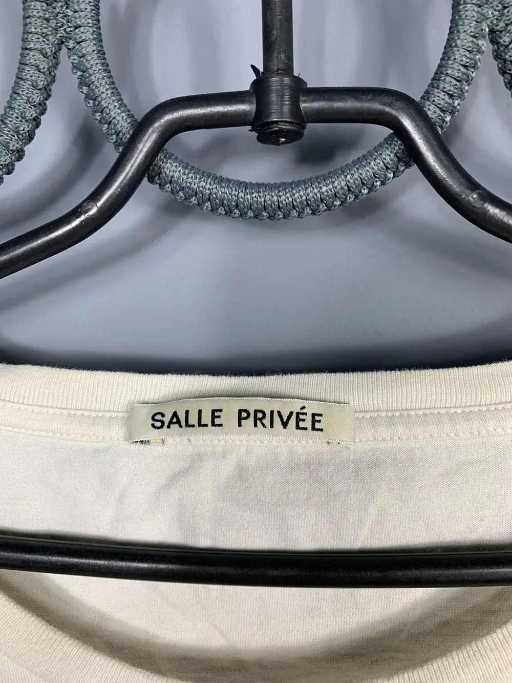 SALLE PRIVEE SALLE PRIVÉE Tshirt Big Logo Designer Rare Tee Size US XL / EU 56 / 4 - 7 Thumbnail