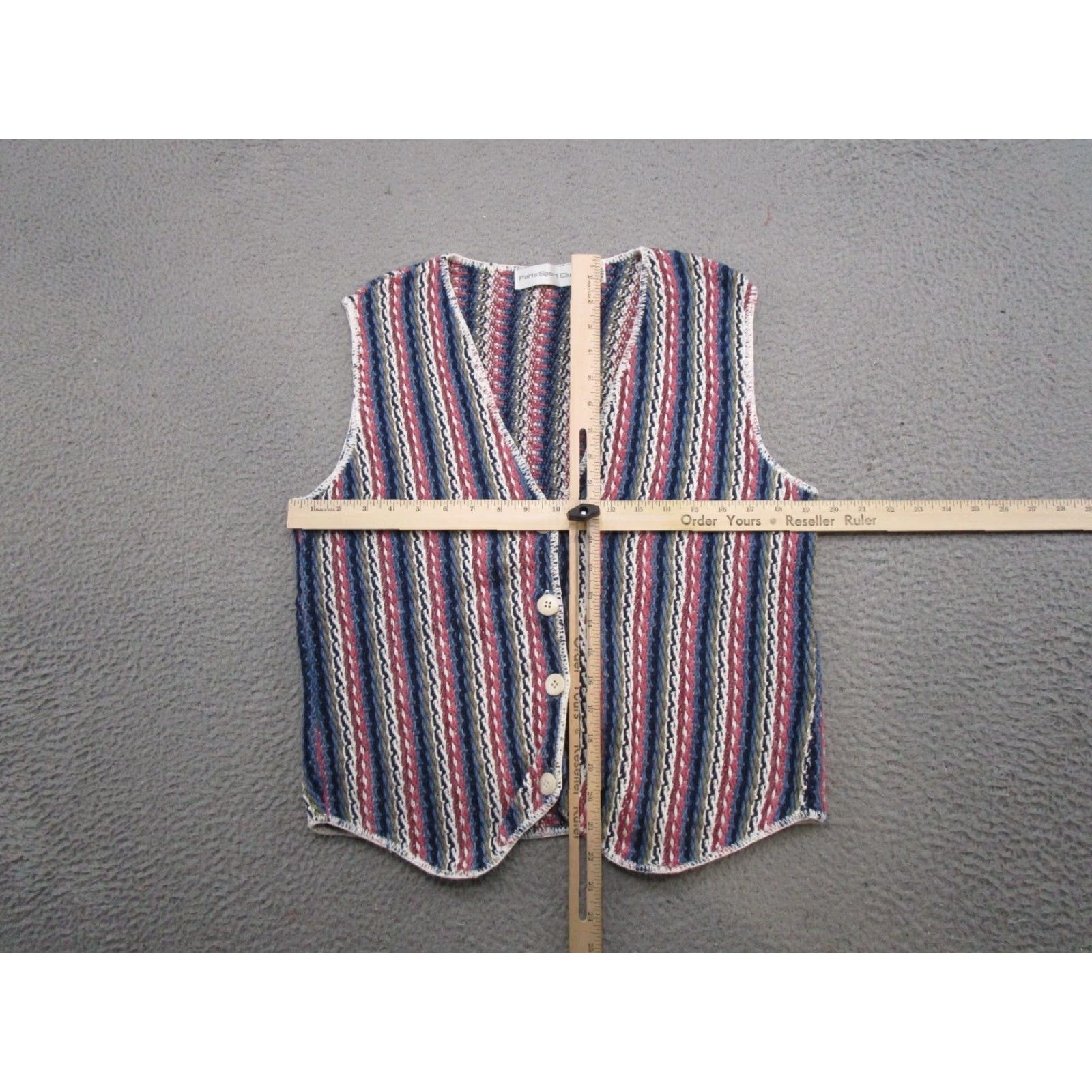 Vintage VINTAGE Paris Sweater Vest Shirt? Size M / US 6-8 / IT 42-44 - 3 Thumbnail