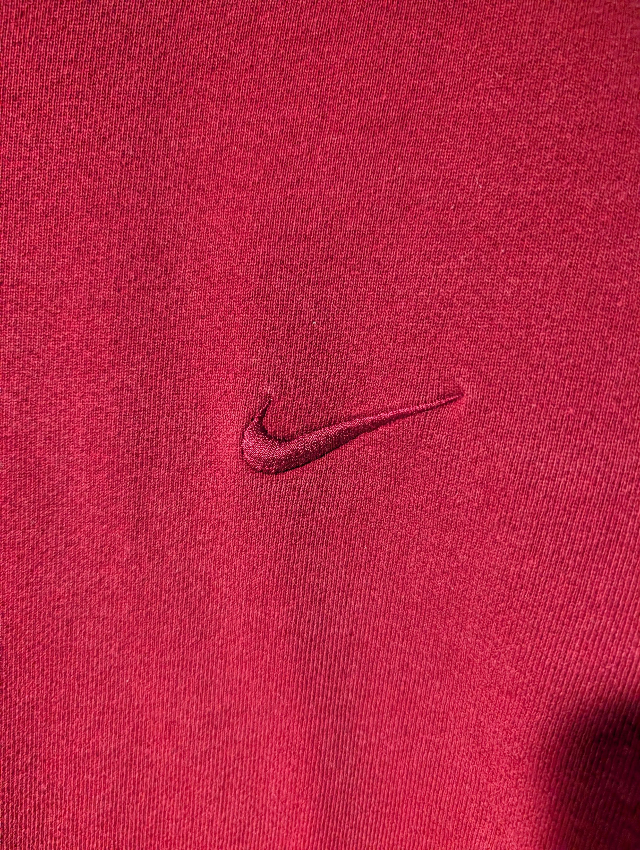 Nike Vintage 90s Nike Mini Swoosh Essential Blank Sweatshirt Size US XL / EU 56 / 4 - 2 Thumbnail