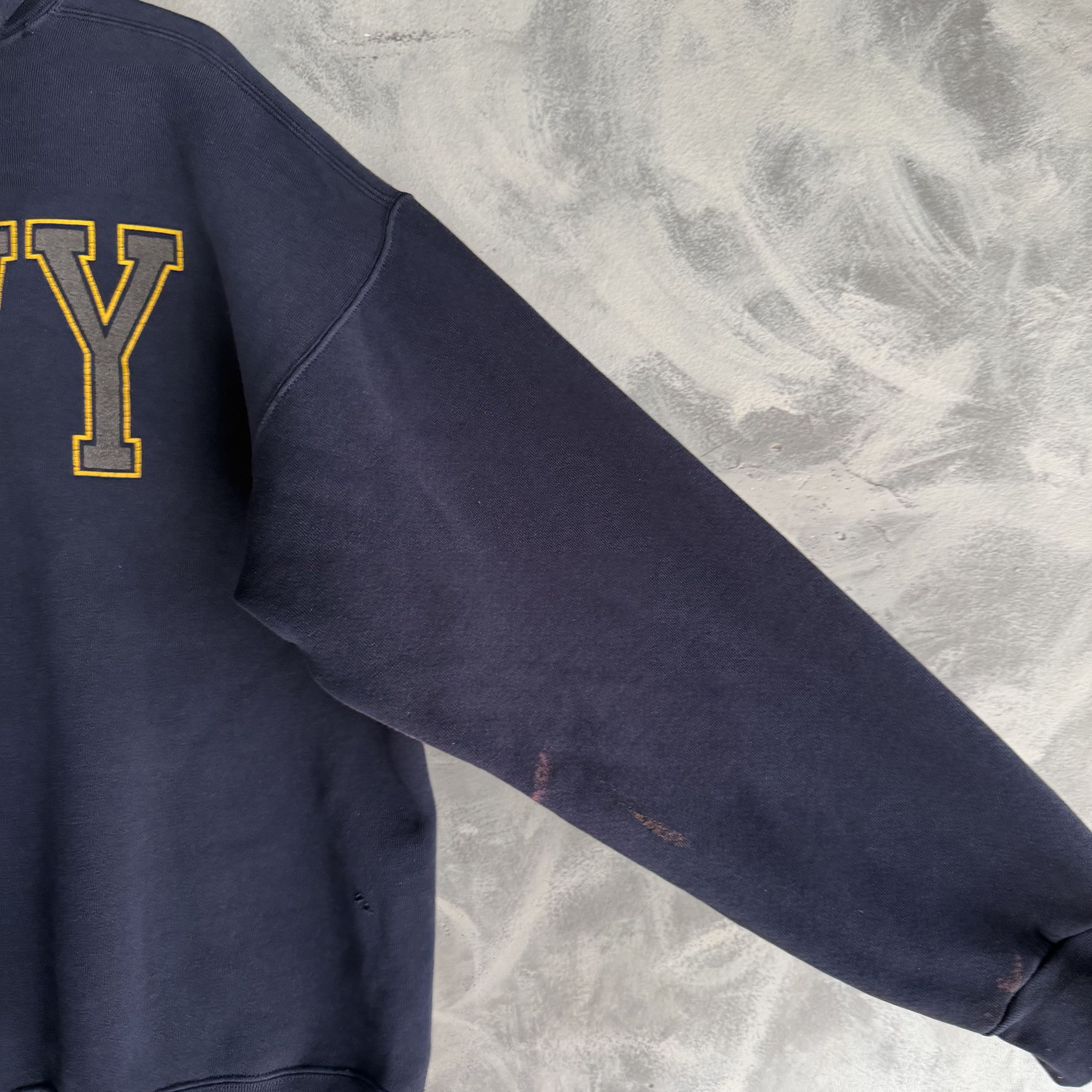 Soffe VTG Soffe Hoodie US Navy Pullover Graphic Sweatshirt USA Size US XL / EU 56 / 4 - 8 Thumbnail