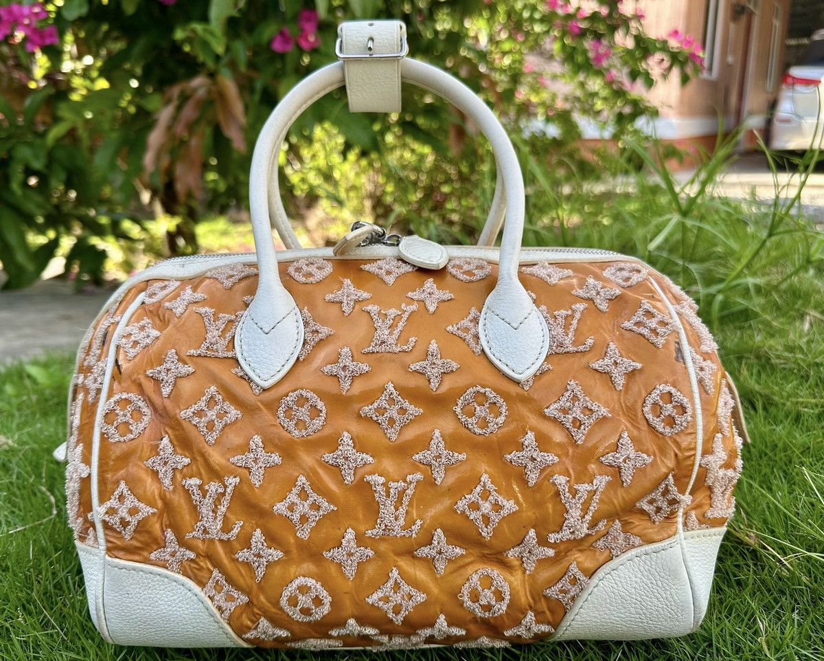 Louis Vuitton Louis Vuitton Monogram Bouclettes Patent Lambskin Speedy Bag Size ONE SIZE - 1 Thumbnail