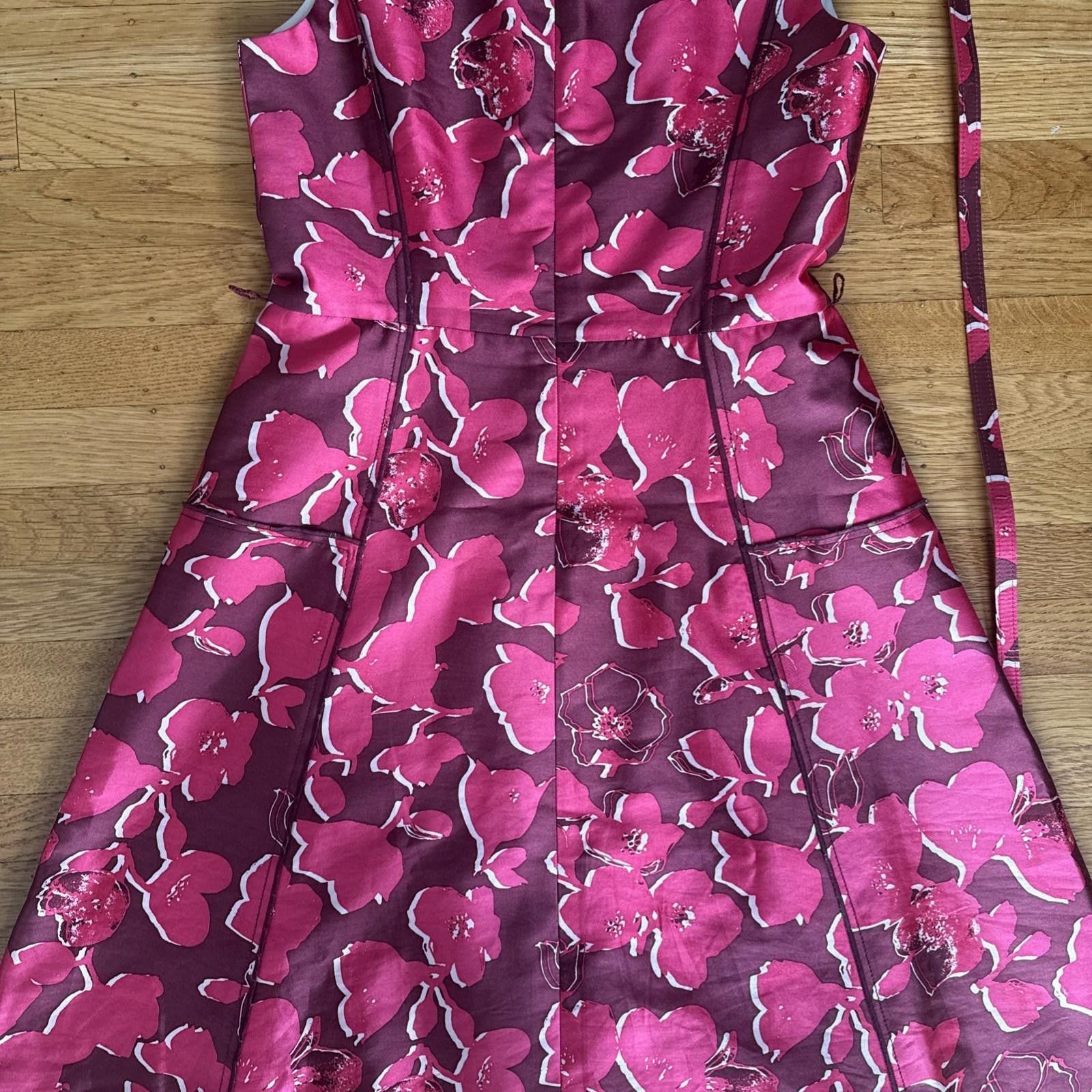 Oscar De La Renta Oscar de la Renta Floral Dress Size 8 Size M / US 6-8 / IT 42-44 - 9 Thumbnail