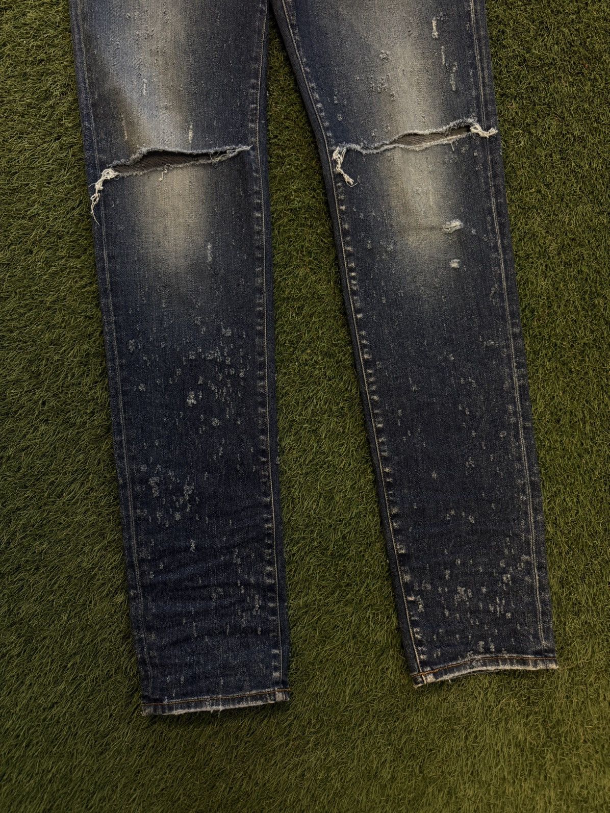 Amiri Amiri Jeans Straight Blue Cut Size 36 (NEW) Size US 36 / EU 52 - 2 Thumbnail
