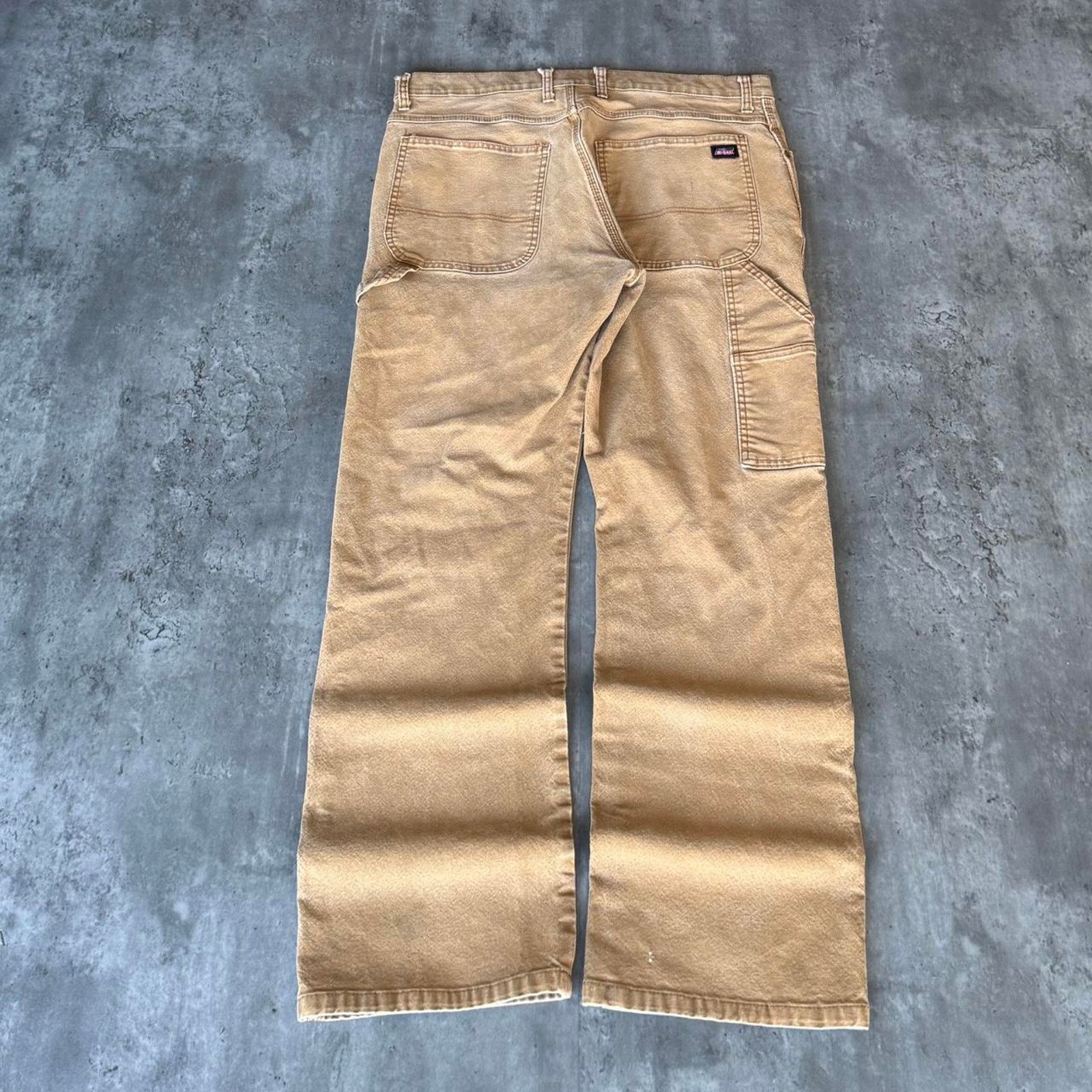 Dickies × Vintage Vintage Y2K Carhartt Style Baggy Opium Carpenter Pants Size US 35 - 1 Thumbnail