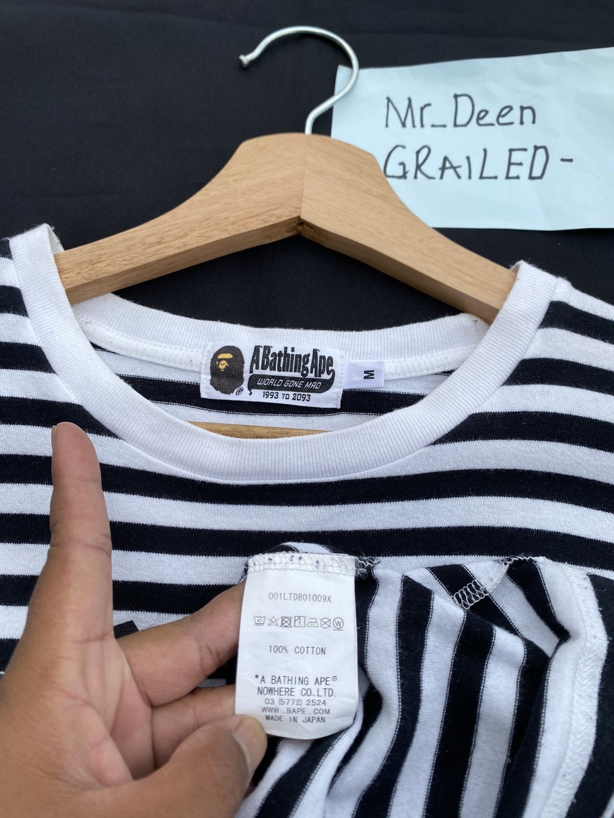 Bape Rare Bape College Stripes Longsleeve Shirt Size US M / EU 48-50 / 2 - 19 Thumbnail