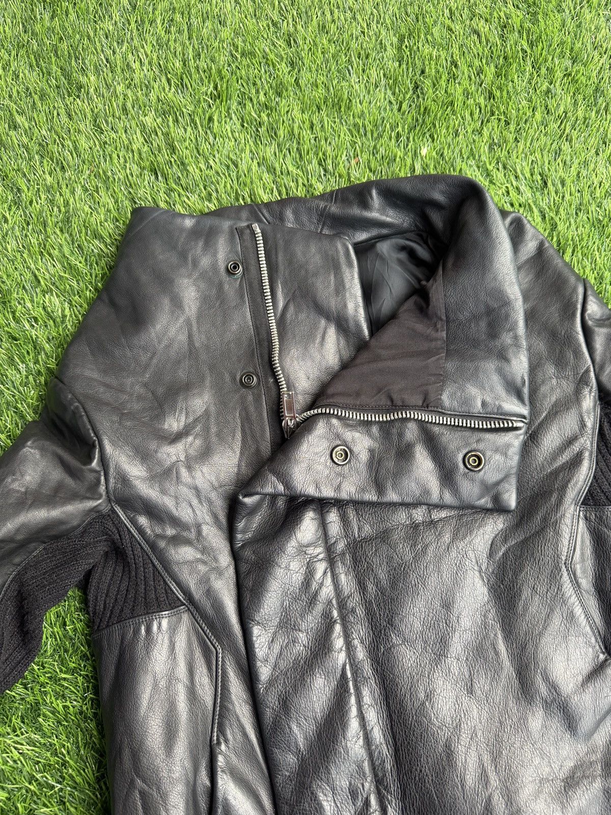 Rick Owens 🔥🔥🕷️Biker jacket Size S / US 4 / IT 40 - 4 Thumbnail