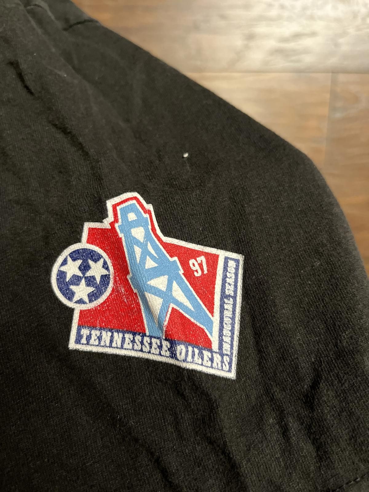 Lee VTG NFL Tennessee Oilers T-shirt Inaugural Season 1997 -L Size US L / EU 52-54 / 3 - 5 Thumbnail
