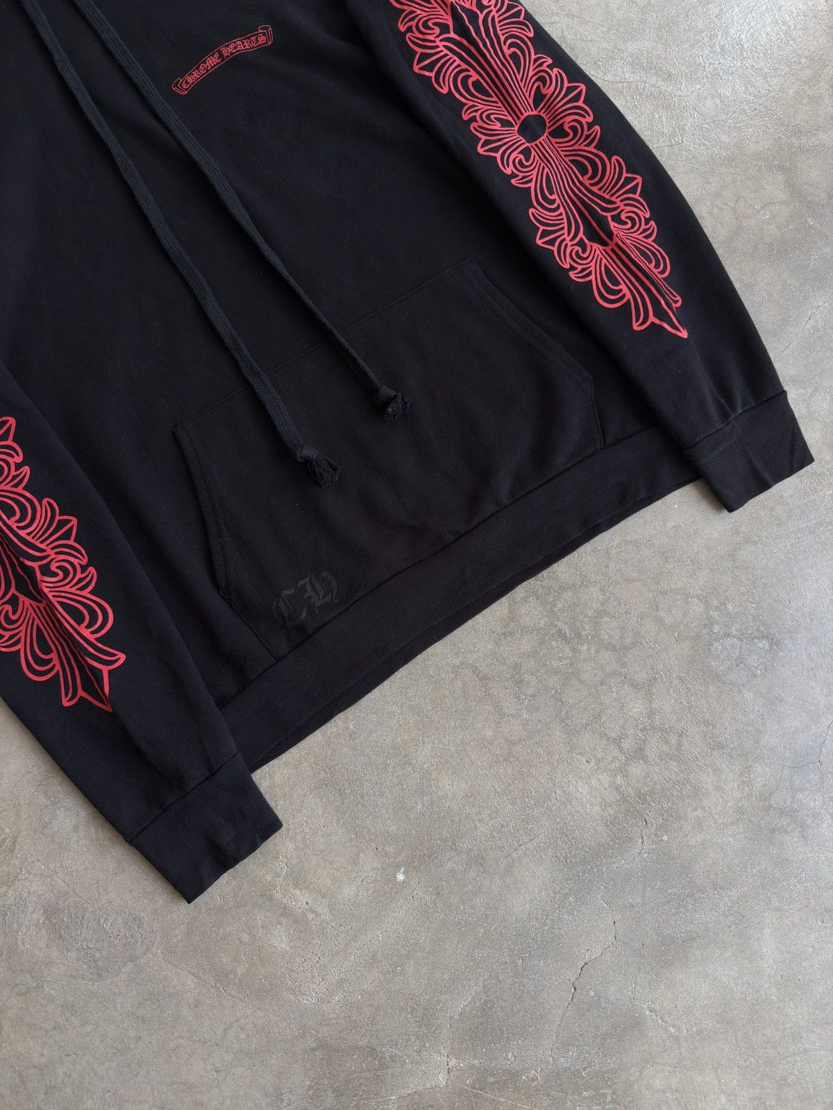 Chrome Hearts Chrome Hearts Floral Horse Shoe hoodie Size US L / EU 52-54 / 3 - 4 Thumbnail