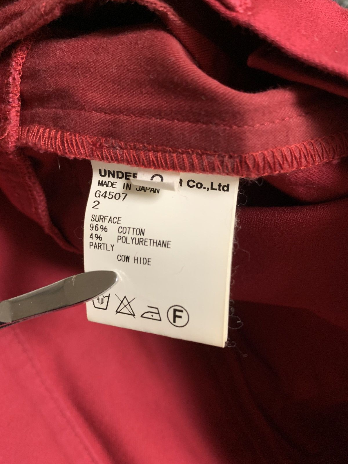 Undercover Undercover Jeans Double Waist Red Cow Hide Size ONE SIZE - 8 Thumbnail