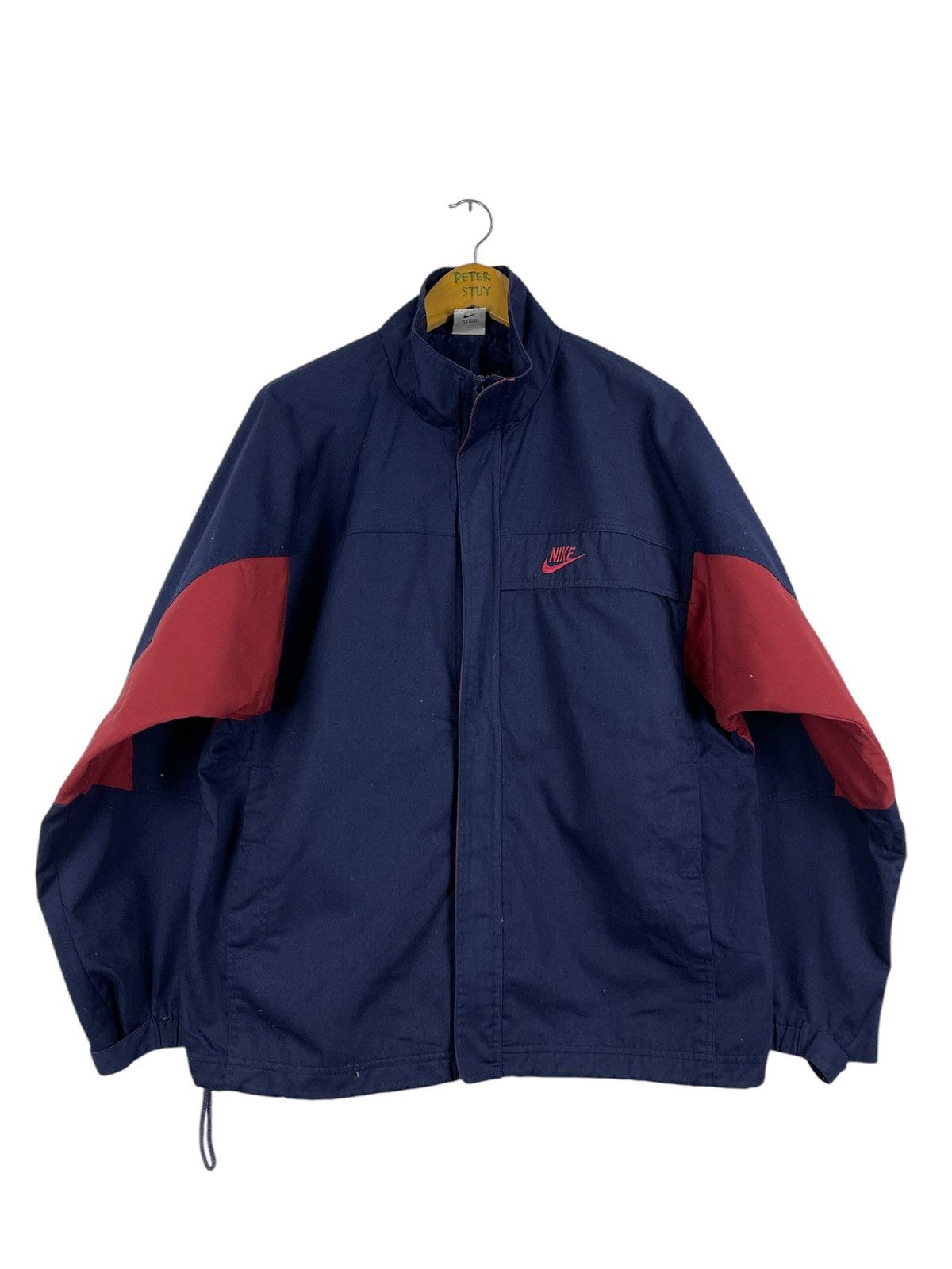Vintage Vintage Nike Zipper Jacket Size US L / EU 52-54 / 3 - 1 Thumbnail