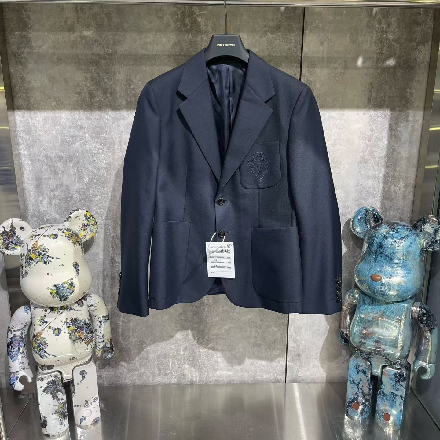 Gucci Gucci Formal Blue Suit 40r Men Size 40R - 1 Thumbnail