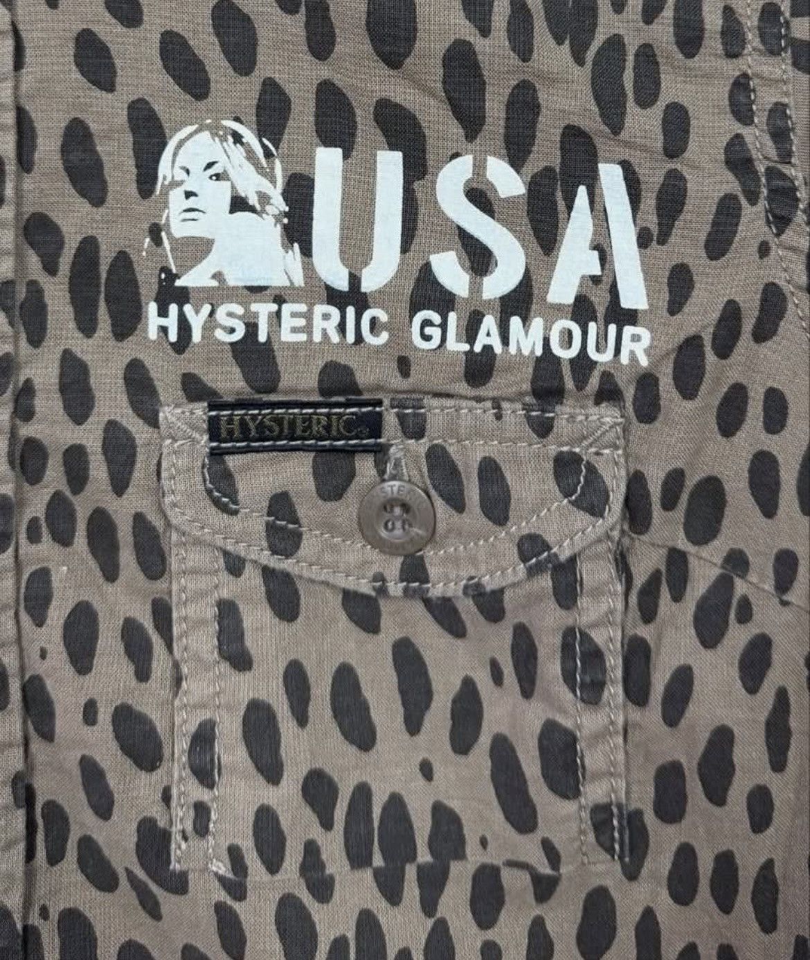 Rare‼️Hysteric Glamour Leopard Shirt - threedaughtersproperties.com