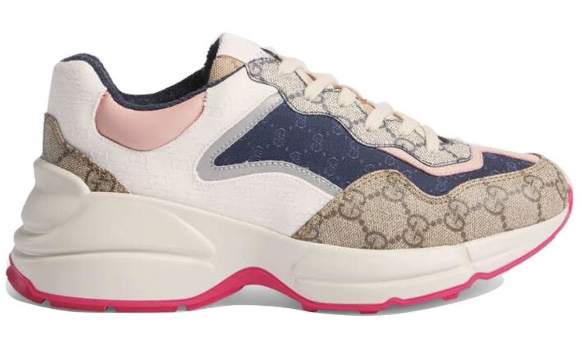 Gucci Gucci GG Supreme Rhyton Sneaker size 36.5 Size US 6.5 / IT 36.5 - 1 Thumbnail