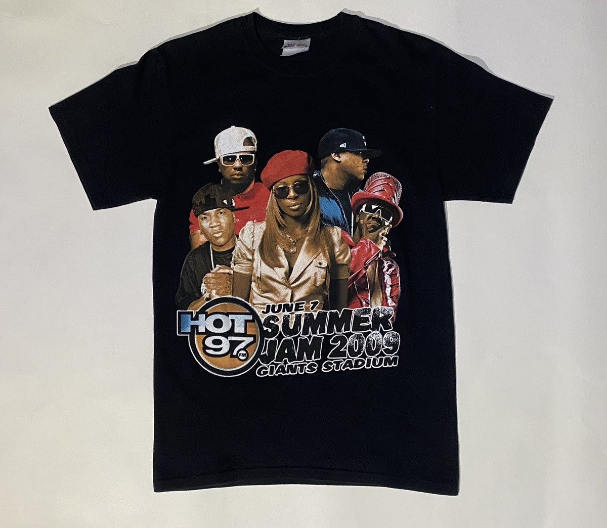 Image of Rap Tees x Vintage Hot 97 Summer Jam 2009 T Shirt (Mens Small) in Black, Men's