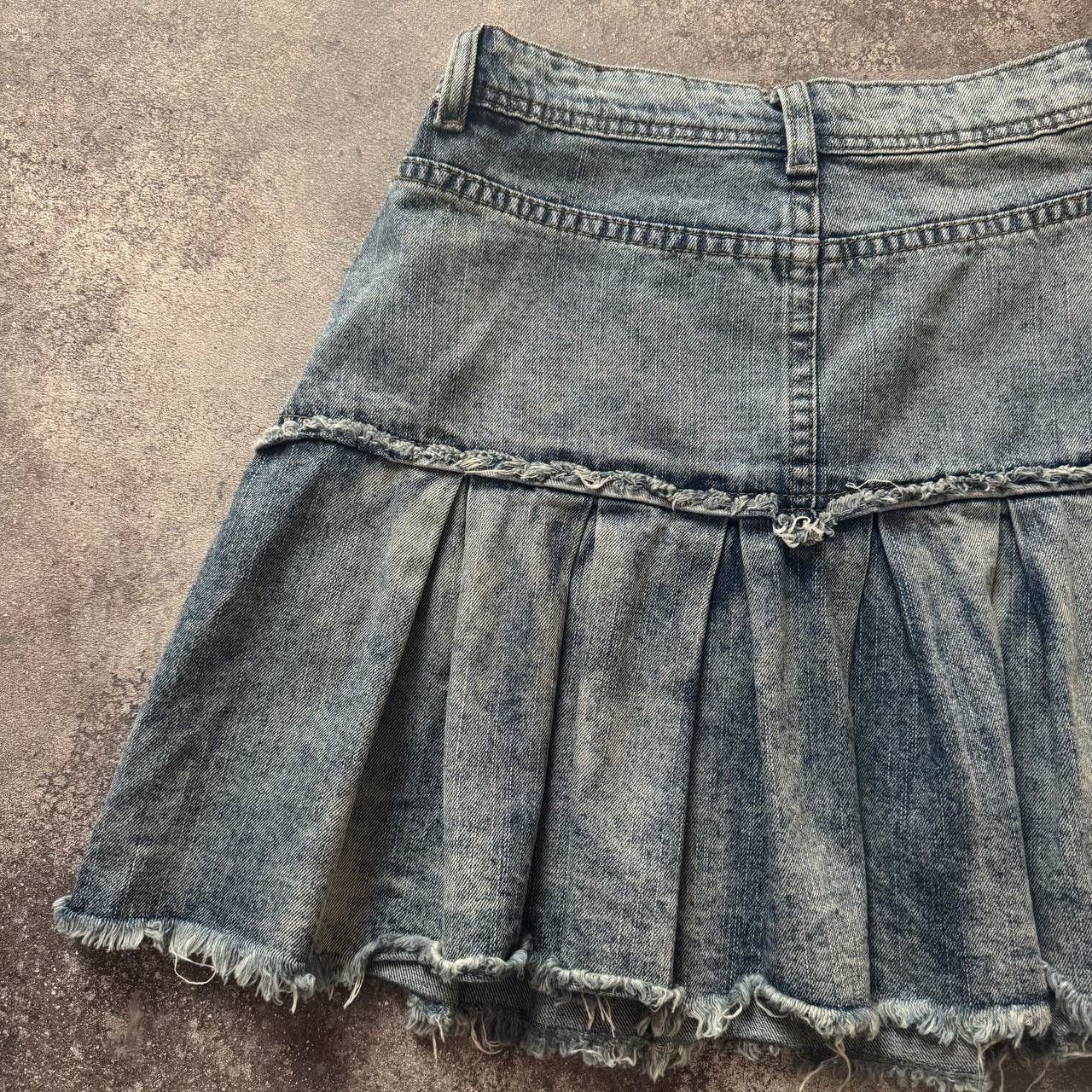 Hysteric Glamour × Japanese Brand × Vintage Amazing Vintage Super Sexy Pleated Y2K Mini Skirt Size 26" / US 2 / IT 38 - 8 Thumbnail