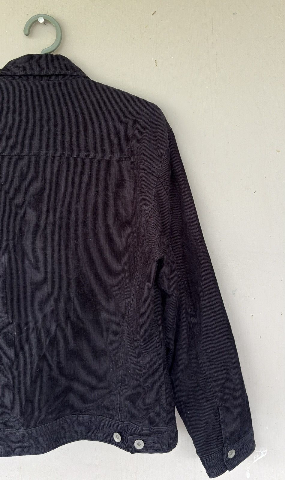Japanese Brand Compass Black Corduroy Jacket Button-Up Size US XXL / EU 58 / 5 - 11 Thumbnail