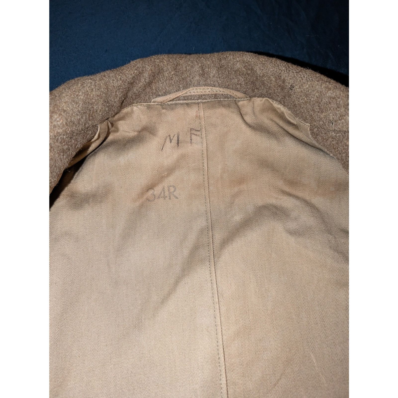 Alpha Industries Vintage Military WW2 WWII Heavy Wool Peacoat Small 34R USA Size US S / EU 44-46 / 1 - 5 Thumbnail