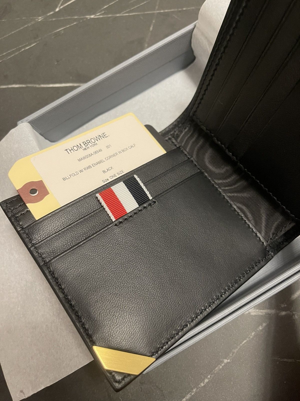 Thom Browne Thom Browne Billfold wallet Size ONE SIZE - 2 Thumbnail
