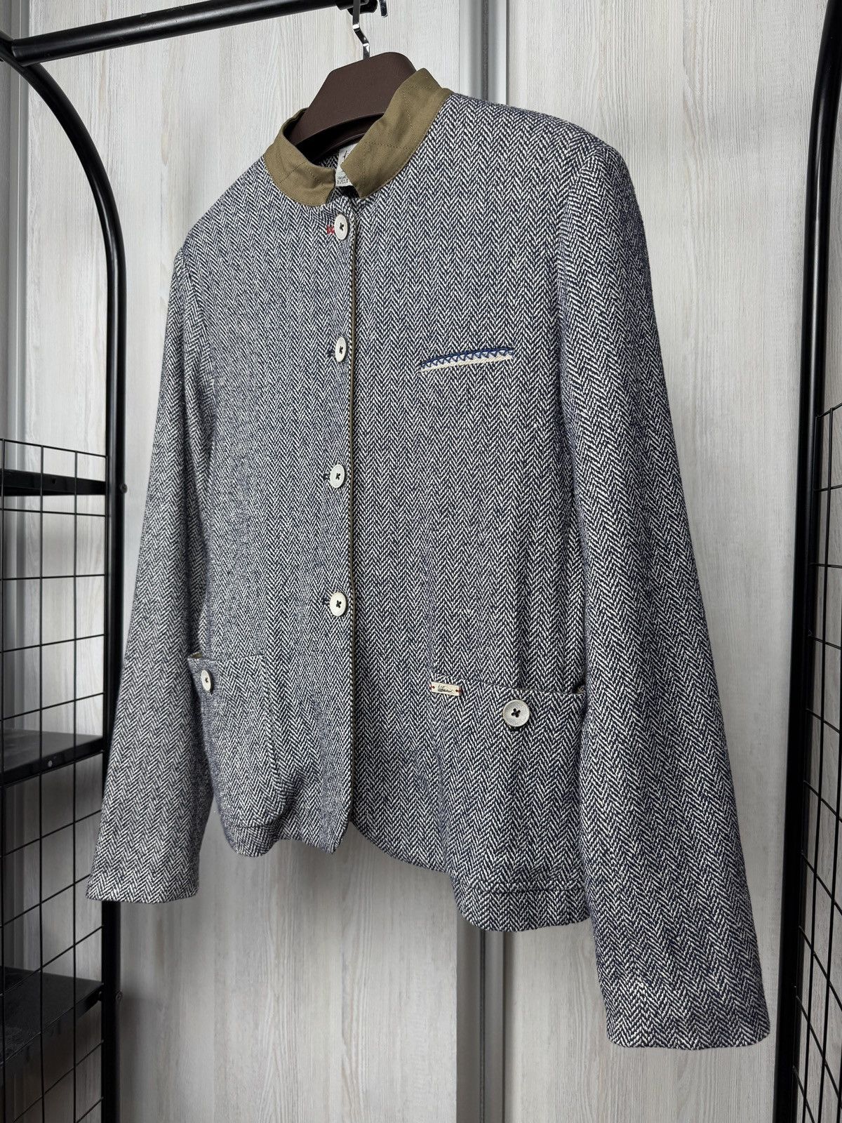 Other Luis Trenker grey-blue herringbone jacket blazer size 44 Size M / US 6-8 / IT 42-44 - 5 Thumbnail