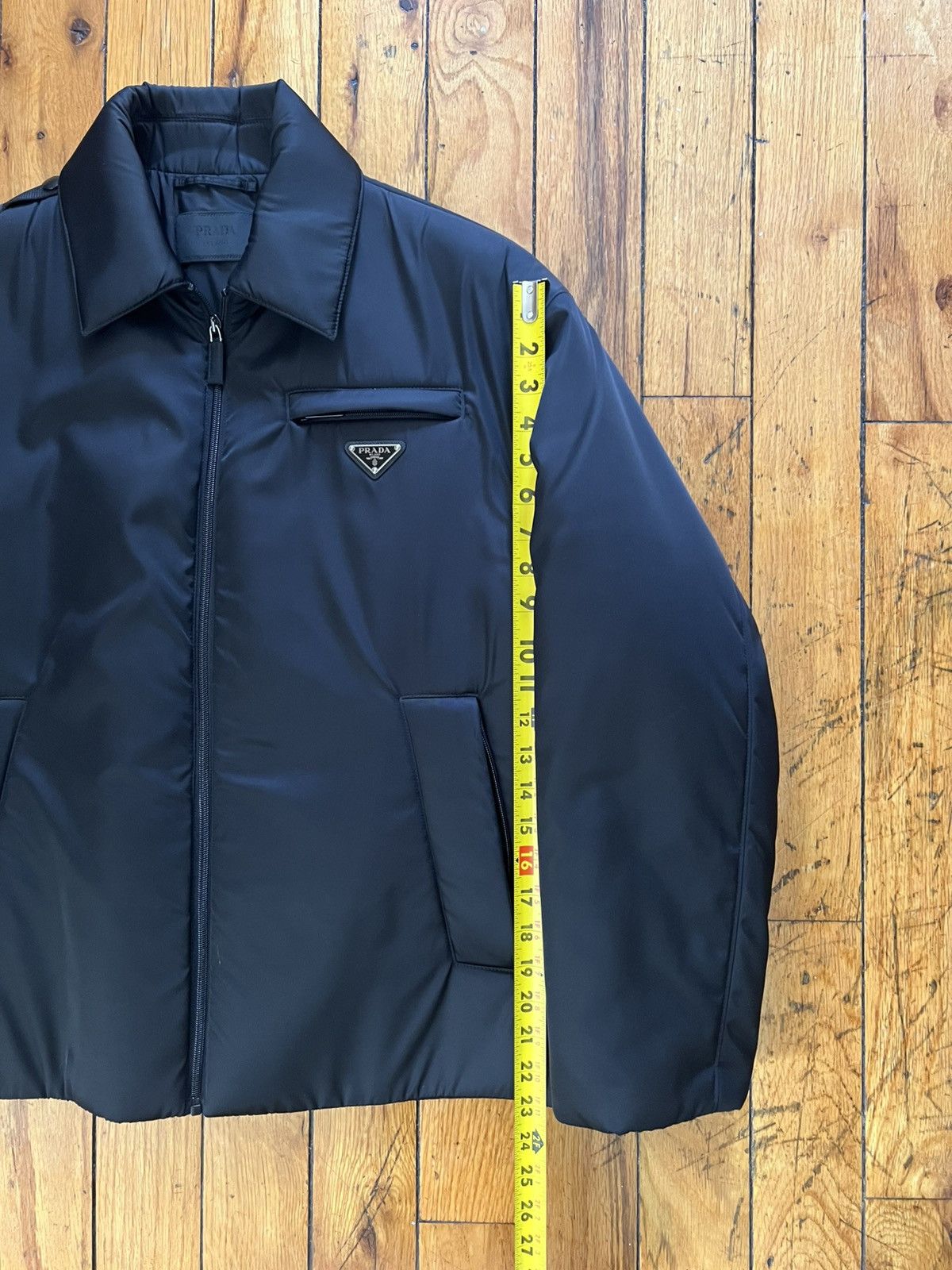 Prada Prada Nylon Padded Zip Jacket Size US S / EU 44-46 / 1 - 13 Thumbnail
