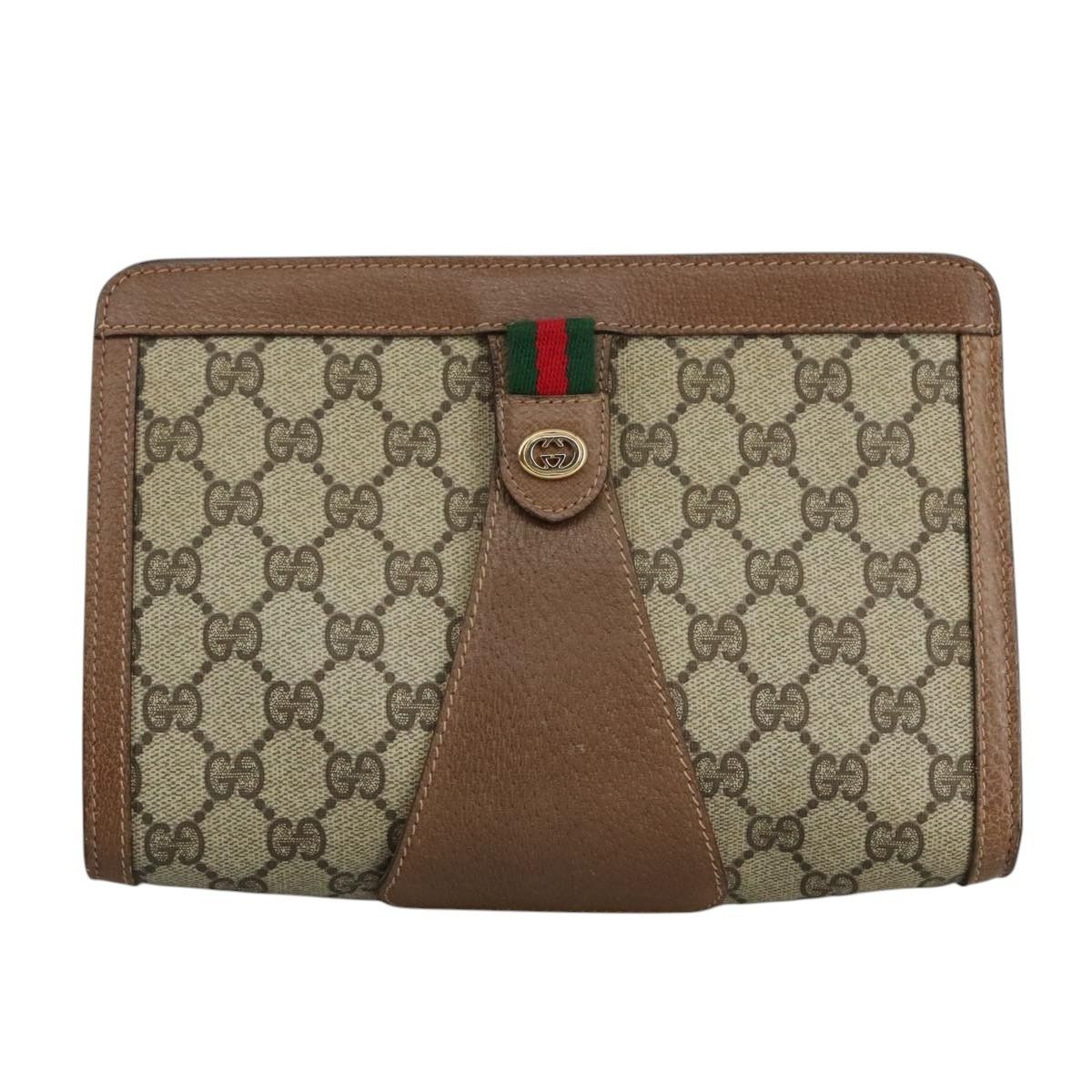Gucci Gucci Vintage old clutch Canvas Size ONE SIZE - 1 Thumbnail