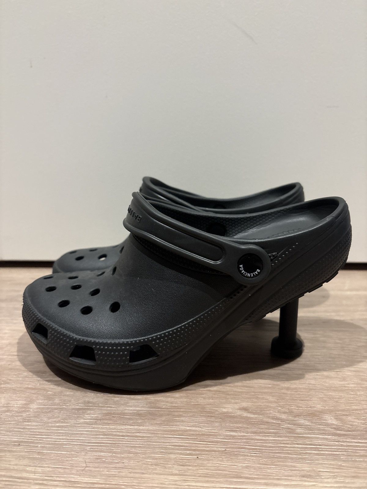 Balenciaga Balenciaga heeled crocs Size US 9 / IT 39 - 1 Thumbnail